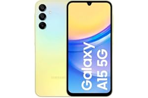 Samsung Galaxy A15 Yellow 6.5" 128GB 5G Unlocked & SIM Free Smartphone