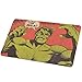Produktbild Logoshirt Frühstücksbrettchen 4er Pack Marvel Comic I Am the Hulk rot grün - ca 23 cm x 14 cm