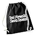 Produktbild Real Mermaids Smoke See Weed Gymsack Black Certified Freak
