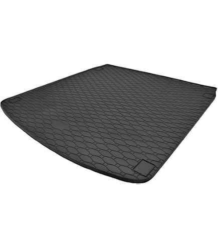 Alfombrilla Para Maletero De Goma Para Audi A4 B8 Avant (2008-2015): Ajuste Perfecto Y Borde Alto