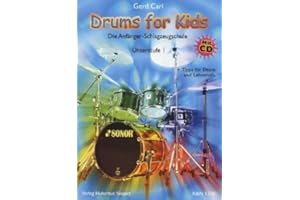 Hubertus Nogatz Verlag Drums for Kids 1 - UNTERSTUFE - arrangiert für Schlagzeug - mit CD [Noten/Sheetmusic] Komponist: Carl GERD