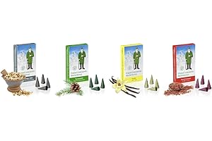 CROTTENDORFER RÄUCHERKERZEN Oryginalne kadzide?ka Crottendorfer – 4 rodzaje w jednym zestawie – ró?ne zapachy (jod?a, sanda?y, zapach trzech króli, wanilia)