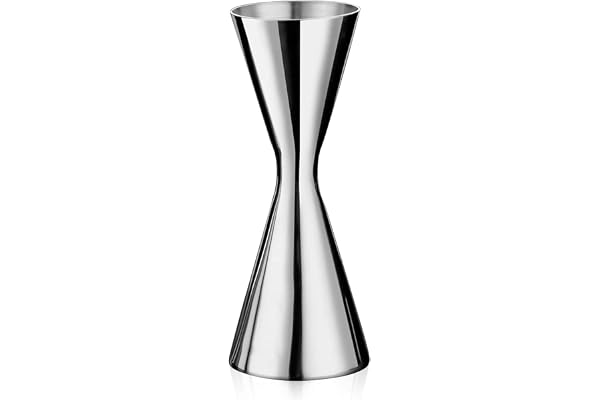 Jigger à cocktail pour barman, Jigger double de style japonais avec mesures à l'intérieur de l'outil de bar Shot Measure Jigger, acier inoxydable 304 (30/45 ml)