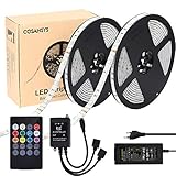 Musik-Controller: LED Streifen mit Musik-Controller, Wenn LED Streifen im Sound-Control-Modus ist, ändern led Streifen sich über eine Fernbedienung die Farben mit dem Musik-Rhythmus