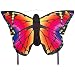 Produktbild HQ 106543 - Butterfly Ruby "L" Kinderdrachen Einleiner, ab 5 Jahren, 80x130cm und 2x600cm Drachenschwanz, inkl. 17kp Polyesterschnur 40m auf Spule, 2-5 Beaufort