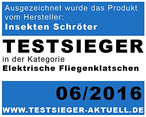 Hochwertige Elektrische Fliegenklatsche Insekten Schröter (2Stk. Fliegenklatschen) - 4