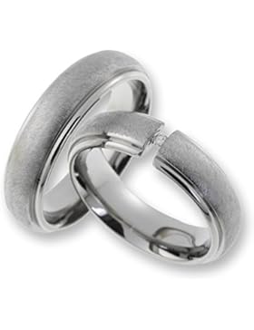 CORE by Schumann Design Trauringe Eheringe aus Titan/Titanium mit echten Diamanten inkl. Gravur ST050.10