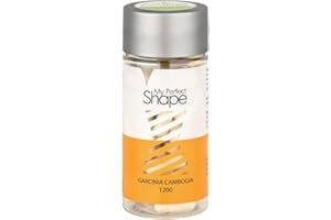 My perfect Shape CAMBOGIA 1200 - hochdosierter Extrakt-Komplex aus Garcinia Artischocke, zur Unterstützung des Fettstoffwechsels, des Blutzuckerspiegels des Cholesterinspiegels,60 Kapseln (Monatspack)