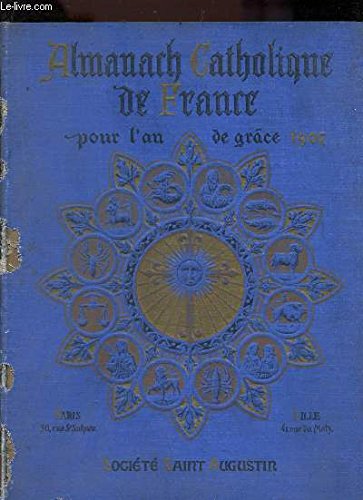 Download ALMANACH CATHOLIQUE DE FRANCE POUR L'ANNEE 1907
