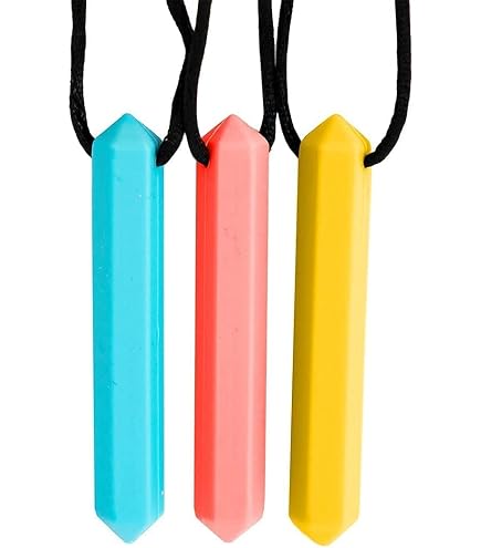 Collana Da Masticare ARK Sensory Block - Per Autismo E Dentizione Con 3