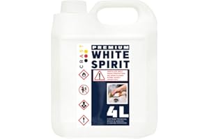 Crast Premium White Spirit - Thinning Paints & Cleaning Brushes (4L)