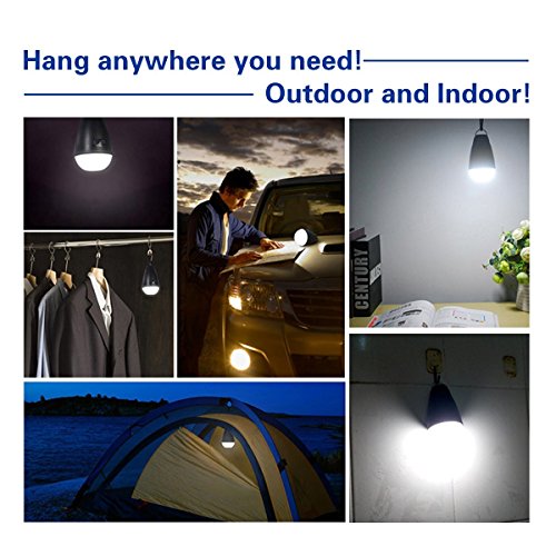 Camping laterne Dimmbar Campinglampe mit IR Fernbedienung 3 Modes und IP64 Wasserdicht Campingleuchte für Wandern, Camping, Notfälle, Hurrikane, Arbeiten in der Dunkelheit - 6