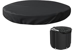 DAOOIBPA Ice Bath Cover, Thermal Adjustable Elastic Cold Plunge Cover, Portable Bathtub Cover, Ice Bath Tub Cold Tub Cover Keep Bathtub Cold ? Clean For Indoor Outdoor