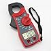 Produktbild UEETEK Digital Multimeter MT87 tragbar Amper Tester Widerstand Zangenmessgerät Zangen AC / DC Strom Spannung (rot)