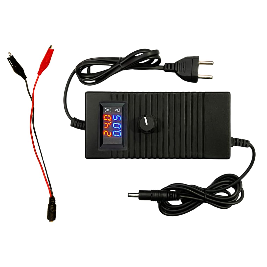 CALLSA 1.5V ~ 24V 5A 120W Power Supply Adjustable DC 3V 5V 6V 9V 12V 15V 16V 18V 19V 20V 24V Variable Universal, It Suitable for Household Electronics 5Amp Max