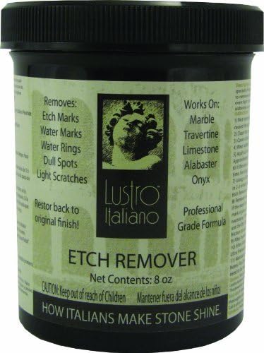 Lustro Italiano Etch Remover, 8-Ounce by Tenax USA