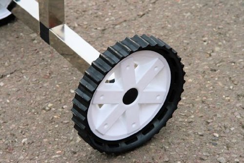 Zelsius – Fahrbares Edelstahl Aufrollsystem, für Solar und Pool Planen und Abdeckungen von 300 bis 570 cm - 5