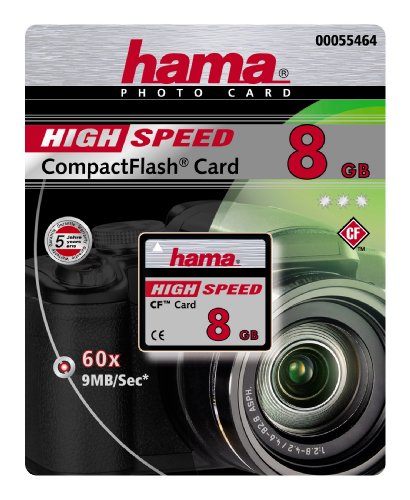Hama Compact Flash 8 GB High Speed Speicherkarte - 2