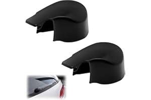 KEUGT Tappo di Copertura Braccio del Tergicristallo Posteriore,2 pz Coperchio per Bullone Tergicristallo Posteriore,Sostituzione del Tappo Ricambio Copertura per VW Golf MK6/MK7 Passat B8 Touran 5K6 955 435