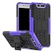 Produktbild G-Hawk® Schock-Beweis Dual Layer Hybrid Rüstung Hülle Für ZTE Blade V8, [Heavy Duty Protection] [Dual Layer] Hart Silikon Haut Hybrid KickStand Tasche/ Schutzhülle