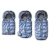 7 A.M. Enfant Blanket 212 Evolution Evolutionary Universal Footmuff For Stroller/Car Seat – 0-4 years – Blue