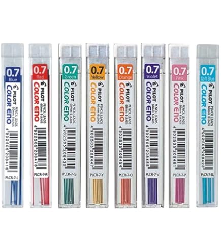 Uni NanoDia color portaminas valor Set con la ecología notas