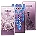 Produktbild Yokata [3 Packs] Samsung Galaxy Note 9 Hülle Transparent Weiche Silikon Handytasche Handyhülle Schutzhülle TPU Handy Tasche Schale Etui Weich Silicone Bumper Ultra Dünn Slim Durchsichtig Premium Kratzfest Kreative Motiv Muster Clear Backcover Schutz für Samsung Galaxy Note 9 Case Cover - Mandala + Traumfänger + Mädchen und Schmetterling