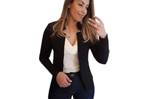 HANXIULIN - Elegante traje de negocios para mujer, de dos piezas, de cuadros, corte ajustado, con blazer, suave y agradable al tacto, uso diario