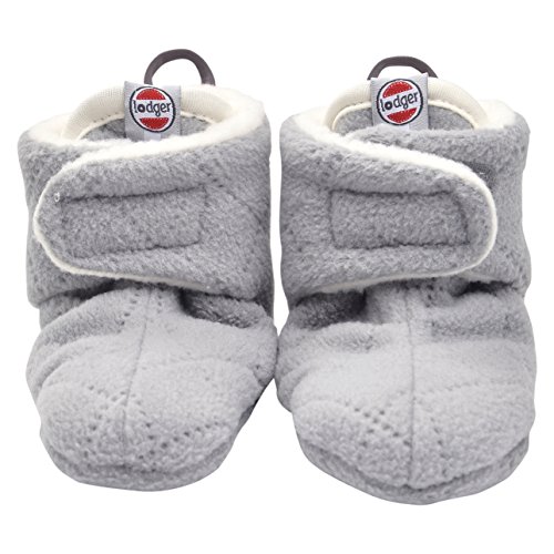 Lodger Booties Slipper Fleece (6 - 12 m, Scandinavian Greige)