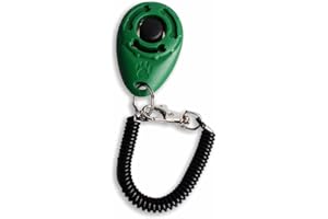 MONKIMAU Klicker Training Hund in dunkelgrün