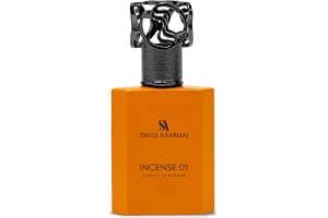 Swiss Arabian Incense 01 extrahera parfym unisex 50 ml - en mystisk fusion av rökig rökelse, varma träslag och kryddig elegans - förtrollande trä-kryddig doft