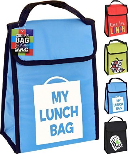 Travel Food Lunch Cooler Thermal Bag School Work Home (Red)