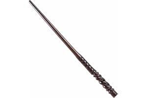 Handicraftviet - Hand Carved Wooden Magic Wand, Wizard Wands Real Wood/Wooden Wands for Magical/Collectible Cosplay Magic Fred Weasley Wand for Halloween, Christmas and Birthday Party 15 inch (S12)