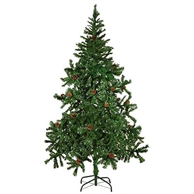 vidaXL Sapin de noël artificiel 180cm avec effet neige arbre
