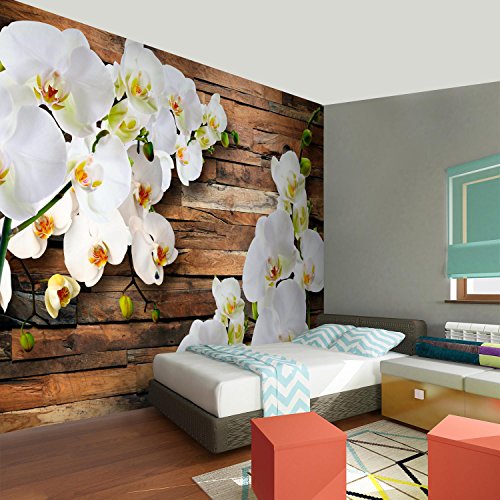 Fototapete Orchidee 308 x 220 cm – Vliestapete – Wandtapete – Vlies Phototapete – Wand – Wandbilder XXL – !!! 100% MADE IN GERMANY !!! Runa Tapete 9057010a - 5