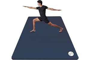 RYTMAT Tappetino Palestra Spesso 190×90×1,5cm NBR Tappetino Fitness Antiscivolo Tappetino Yoga Esercizi Addominali Ginnastica con Borsa Yoga