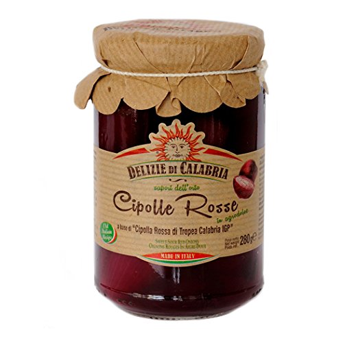Preisvergleich Produktbild Die rote Zwiebel aus Tropea Kalabrien 280gr