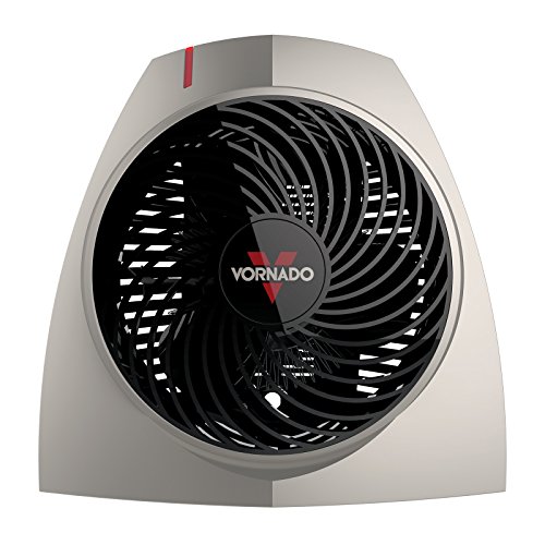 Vornado VH200-EU VH200 Termoventilatore, 2100 W, Argento/Nero, 26,9 cm