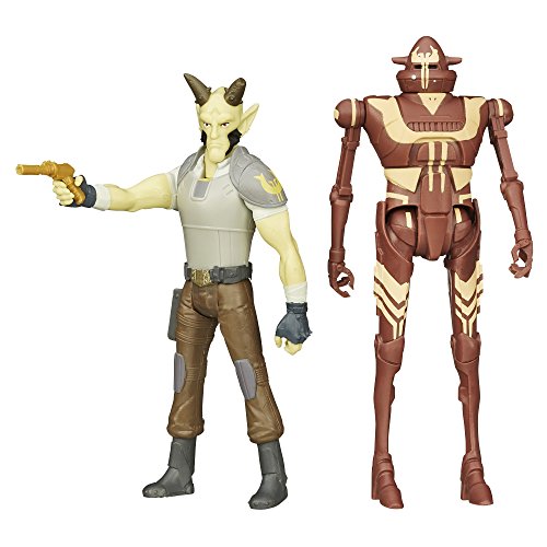STAR WARS MISSION SERIES FIGURE SET (CIKATRO VIZAGO AND IG-RM)