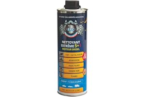ERC [Nettoyant Extrême 5+1 Diesel] | Additif Diesel | Désencrasse l’Ensemble du Moteur | Nettoyant Moteur Diesel FAP injecteur et Turbo | Réduit la consommation de Carburant | 1 Litre