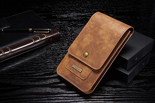 Handy Gurt HÃ¼lle, Gurt Klipp Leder Kasten Beutel fÃ¼r Samsung IPhone Huawei Honor Xiaomi MI OnePlus Fahrwerk Sony Nokia Vertikale/horizontale Taillen StahlgÃ¼rtel tragende Klipp Holster Beutel HÃ¼lle