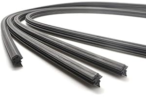 INION Zestaw 4 gumek do wycieraczek, w torebce foliowej, kompatybilne z Bosch AEROTWIN A938S 3397118938, wycieraczki 600/ 600, w zestawie Instrukcja montażu