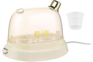 Renywosi Electric Egg Boiler | 220V 120W Egg Maker Machine, Rapid Egg Cooker Poacher, Electric Egg Cooker Small, Egg Steamer Makes With 2 Egg Capacity, Safety Electric Poacher For Home Kitchen