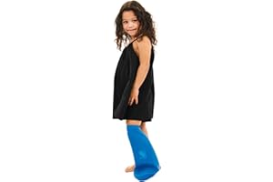 Bloccs Waterproof Cover for Plaster Cast Leg, Swim, Shower & Bathe. Watertight Protector - #CL78-XS - Child Leg (Extra Small)