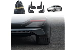 BestEvMod for EV6 Mud Flaps GT Splash Guards Accessories, Splash Guard Fender (Set of Four) No Need to Drill Holes Compatible with 2022 2023 Kia EV6 Accessories(Non GT)