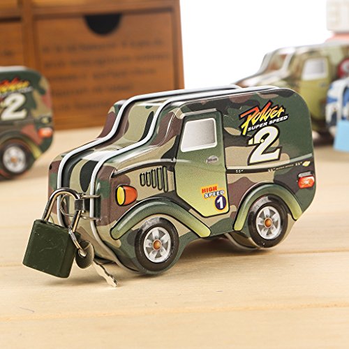 Generic Kreative Sparschwein Auto Modell Münze Geld Sparen, um gute Gewohnheit der Kinder zu Verbessern, Geschenk, kinder Zimmer Dekoration, Tischdekor