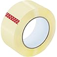 MULTIPURPOSE CARTON SEALING & PACKAGING TAPE 06 Pieces - AA Tape Clear Tape for Packing, 2 inch width x 100 Yards