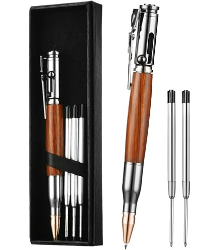 6x Slimline Stift-Set - DIY Drehstifte Gold, Silber, Schwarz