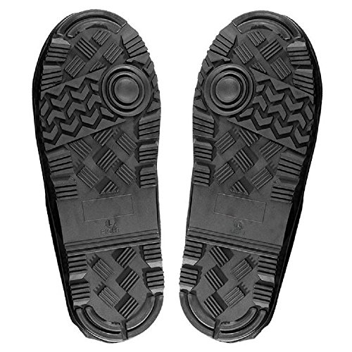 Regenüberschuhe Wasserdicht Schuh (1Paar), Aissy Unisex Wasserdicht Überschuhe, rutschfester Schuhüberzieher, Optimal vor Regen, Schnee und Matsch geschützt,Vier Größe in der Wahl, Schwarz - 8