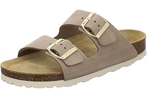 AFS-Schuhe 2100, modische Damen-Pantoletten, hochwertiges, echtes Leder, Made in Germany